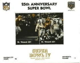 Foot ball, Super Bowl 4, S/S 1, STVI1403