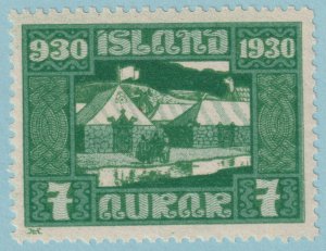 ICELAND 154  MINT NEVER HINGED OG ** NO FAULTS VERY FINE! - GMC