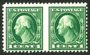 U.S. #498 MINT PAIR OG LH