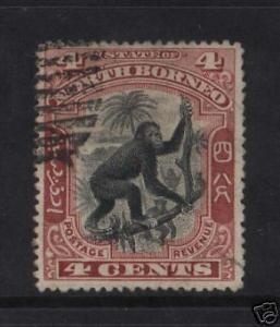 North Borneo #104 VF Used