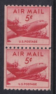 US C37 Coil Pair MNH 