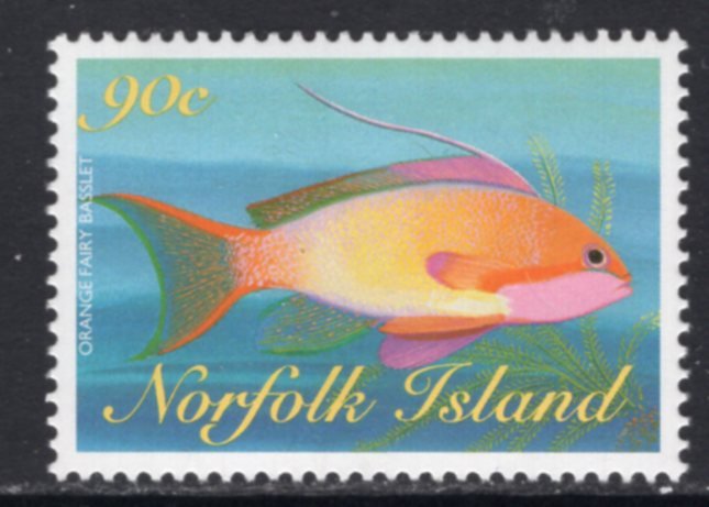 Norfolk Island 654 Fish MNH VF