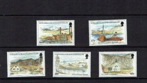 South Georgia: 1999,  Island Views, MNH set