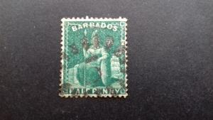 Barbados Queen Victoria Used