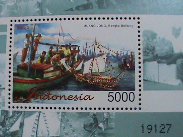 INDONESIA-2003 SC#2043 TOURISM OF INDONESIA MNH   S/S VERY FINE