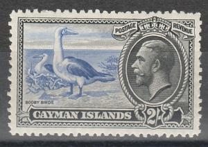 CAYMAN ISLANDS 1935 KGV BIRDS 2/-