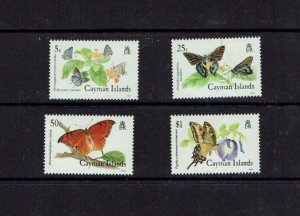 Cayman Islands:  1988,  Butterflies, MNH set