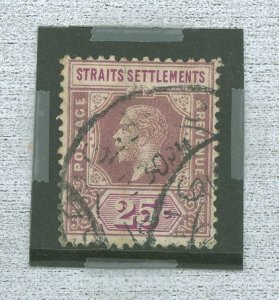 Straits Settlements #161v  Single
