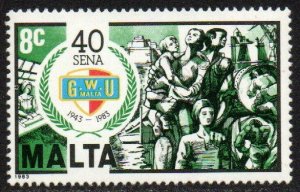 Malta Sc #635 MNH