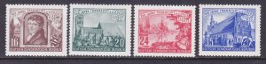 DDR 151-54 MNH OG 1953 Heinrich von Kleist - Frankfurt-on-Oder Founding Set