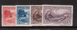 San Marino #111 - #114 VF Mint Set