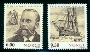 NORWAY 2004 - Otto Sverdrups 150th Birthday set - MNH  # 1398-1399