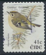 Ireland Eire SG 1494 Used Self Adhesive Birds Goldcrest  see detail and scan