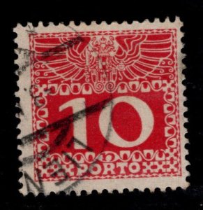 Austria Scott J38 Used from 1899-1900 postage due set