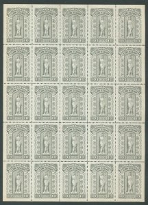 CANADA REVENUE BCL41 MINT BRITISH COLUMBIA LAW STAMP SHEET