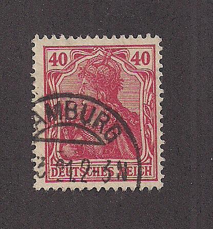 GERMANY SC# 124 F-VF U 1920