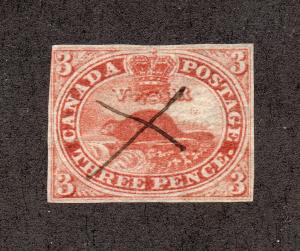 Canada - Unitrade# 4 Used/ 4 Margins (close UL)/ Very Fine - Lot 0519031 