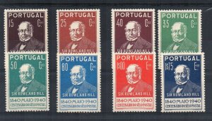 Portugal 1940 Stamp Centenary SG 920-27 MVLH/MLH