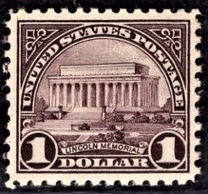 571 MINT XF 90 OGnh Lincoln Memorial