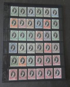 GB 1953 Elizabeth II Omnibus Correction Complested sets (106 stamps) -offer