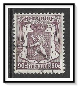 Belgium #281 Coat Of Arms Used