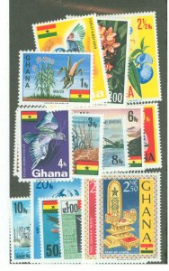 Ghana #286-300 Unused
