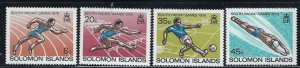 Solomon Is 389-92 MNH 1979 Sports (an1231)