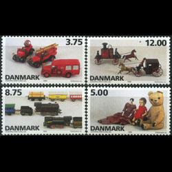 DENMARK 1995 - Scott# 1037-40 Toys Set of 4 NH