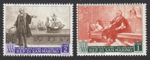 Italian Explorer Navigator Christopher Columbus, 1952 San Marino = MNH [W02]