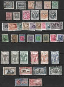 ITALY ERITREA 1900-1930 COLLECTION OF 41 WITH 27 MINT & 14 USED