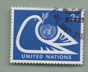 SCOTT  249  used     NEW YORK    United Nations