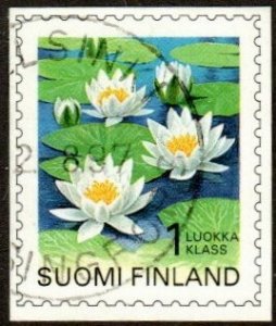 Finland 842 - Used - 1m Water Lily (1996) (cv $0.90)