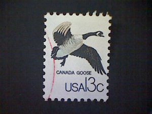 United States, Scott #1757c, used(o), 1958, CAPEX '78, Canada Goose, 13¢