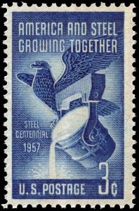 United States - Scott 1090 - Mint-Never-Hinged - Toning