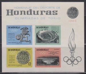 Honduras,  Olympics  (SC# C344) MNH IMPERF SS