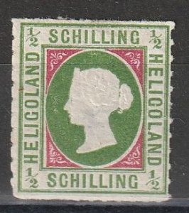 Heligoland #1a Mint OG with thin (~0012k)