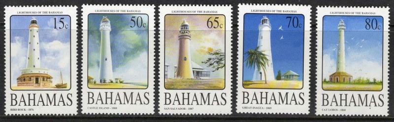 BAHAMAS SG1351/55 2004  LIGHTHOUSES  MNH