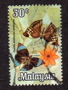 Malaysia 67 - Used - Saturn Butterfly