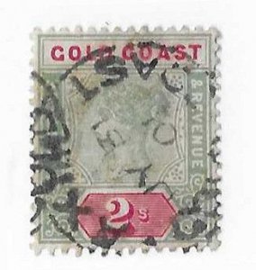 Gold Coast  Sc# 33 2 Sh  red & green used VF
