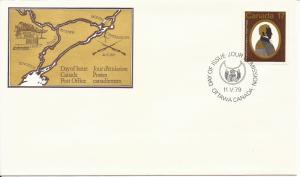 1979 Canada FDC Sc 819 - Canadian Colonels - Colonel CM de Salaberry