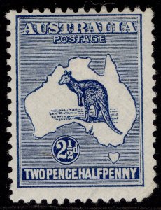 AUSTRALIA GV SG36, 2½d deep blue, M MINT. Cat £29.