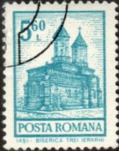 Romania 2358 - Cto - 5.60L Church of the Epiphany, Iasi (1972) (2)