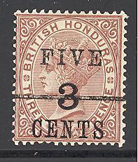 British Honduras 35 mint hinged SCV $ 1.60 (RS)