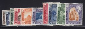 Aden Seiyun Scott # 29 - 38 set VF mint LH OG cv $ 27 ! see pic !