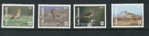 Cook Islands #1583-86  (2017 WWF Birds set)  VFMNH CV $9.25