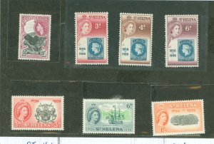 St. Helena #142/153-158 Mint (NH) Single