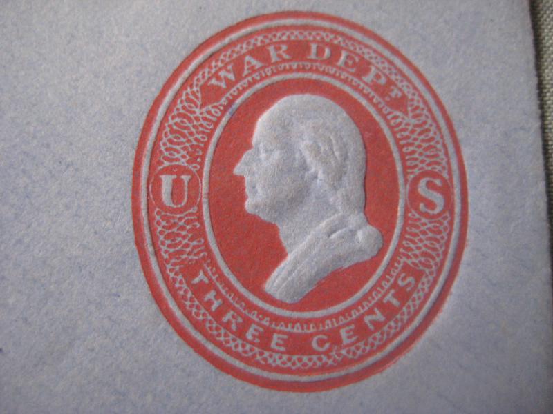 U.S.War Dept. Cut Square,UO 19