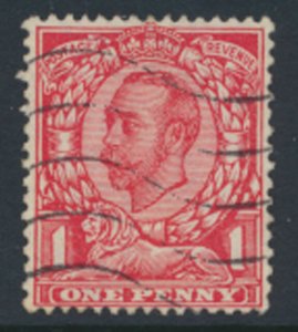 Great Britain SC# 158*  SG 345  George V Downey Head Used see detail & scans