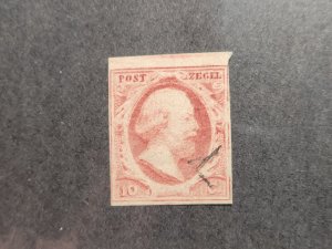 Netherlands Scott #2 Used