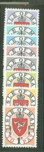 Isle of Man #J1-8  Single (Complete Set)